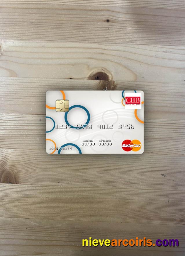 Taiwan Chang Hwa Bank mastercard photolook